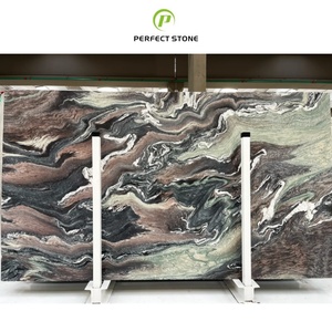 Nube púrpura venas mármol cortado a medida para encimera de cocina Color púrpura losa de mármol revestimiento de pared de mármol - Product Image 1