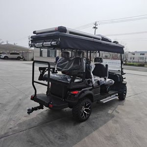 Carrito de golf eléctrico de alta gama con energía solar, 4+2 plazas, todoterreno - Product Image 6