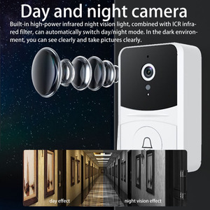 Hot Smart Doorbell Camera <span class=keywords><strong>Intercom</strong></span> Door Phone Smart Video Doorbell Apartamentos Door Camera con Chime - Product Image 5