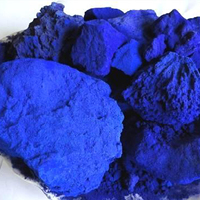 Les fabricants fournissent de la peinture de construction en oxyde de fer bleu avec pouvoir de dissimulation en bleu saphir Taux de couleur élevé Bon pigment inorganique