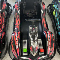 Powered siège unique adulte Buggy Go Kart 38 Km/H tout-terrain 4x4 entraînement frein à disque électrique Go Karts à vendre