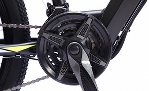 จักรยานไฟฟ้าใหม่ขนาด 24 นิ้ว ระบบขับเคลื่อนกลาง แบตเตอรี่ลิเธียม 48V 9 สปีด สำหรับขับขี่ออฟโรด ระยะทาง 60 กม. - Product Image 4