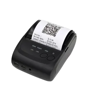 58Mm Thermische Bonprinter Draagbare Mini Draadloze Thermische Printer Usb Ontvangst Factuur Ticket Pos Afdrukken Voor Ios Android Windows