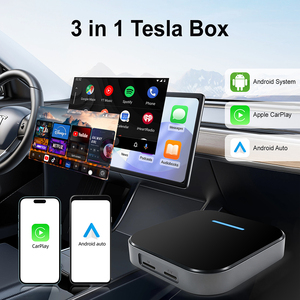 Boîtier de voiture sans fil RhythmWireless, compatible CarPlay et Android Auto, téléchargement d'applications, navigation en ligne 4G eSIM pour Tesla - Product Image 3