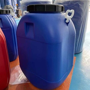 Fûts en plastique <span class=keywords><strong>bleu</strong></span> de qualité alimentaire vides de <span class=keywords><strong>220</strong></span> <span class=keywords><strong>litres</strong></span> (55 gallons) à vendre / Fûts en plastique <span class=keywords><strong>bleu</strong></span> HDPE à ouverture supérieure de 50/60 <span class=keywords><strong>litres</strong></span> - Product Image 6