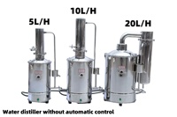AODA 15KW Distillateur d'eau à chauffage électrique 20L/H Eau distillée désionisée pure sans contrôle automatique Garantie 1 an