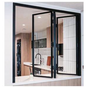 Filet pliable rétractable en fibre de verre et aluminium, design moderne, PP, portes moustiquaires avec style plissé - Product Image 3