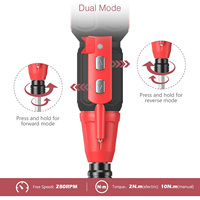 Perceuse-visseuse électrique industrielle sans fil rechargeable 3,7 V, mini moteur sans balais DIY, couple max. 10 Nm, batterie lithium, embout