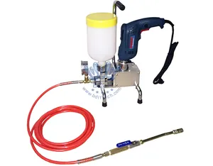 Waterproof stop water leakage crack repair set Injection grouting pump machine + A10 1000pcs injection packers