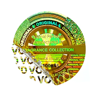 Vide destructible 3D hologramme autocollant Logo personnalisé certificat de sécurité étiquette holographique Laser