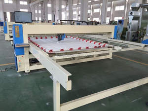 Machine à broder informatisée HFJ-<span class=keywords><strong>26F</strong></span>-<span class=keywords><strong>2</strong></span>, machine à coudre industrielle à aiguille simple, capacité de couture jusqu'à 1500 gsm. Fil à coudre épais blanc bleu DP*18-21 #   1500 kg - Product Image 4