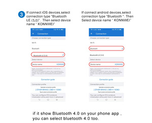 KONNWEI Venta Directa coche económico OBD2 escáner KONNWEI Mini <span class=keywords><strong>Bluetooth</strong></span> KW903 coche OBD2 herramienta de escaneo de diagnóstico para el Sistema del motor - Product Image 5