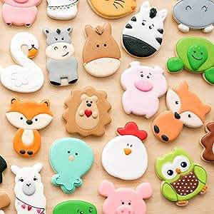 Ensemble de moules <span class=keywords><strong>à</strong></span> biscuits en pâte <span class=keywords><strong>à</strong></span> sucre Sweet Sugarbelle Animal de American Crafts pour glaçage royal - Product Image 4