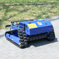 Tondeuse à gazon robotisée, coupe-herbe efficace, tondeuse à gazon télécommandée, robot tondeuse à gazon adapté aux terrains inégaux, aux fermes et aux pentes