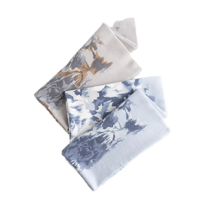 Ladies 2 Piece Loan Cloth Long Floral Dresses Hijab Luxury Beaded Lace Fabric Mantos De Danza Cristiana - Product Image 3