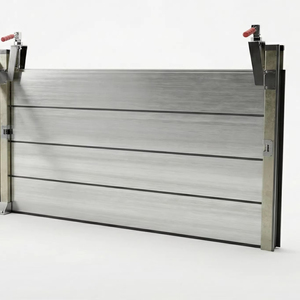 Barrière anti-inondation en aluminium durable AquaBarrier authentique pour la maison, le garage, l'entrepôt, usage intensif, approuvée FM - Product Image 1