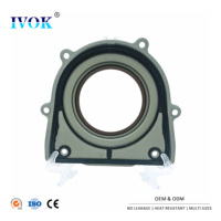 Joint d'étanchéité arrière de vilebrequin IVOK FKM, neuf, haute qualité, durable, résistant à la haute pression 1S7G6K318AF 1S7Z6K301AA LF0111310 pour