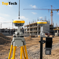 Récepteur GNSS RTK Toptech TK800 Haute Précision 1408 Canaux Précision cm Radio UHF 5W Étanchéité IP68 Interface Web Cartographie Géodésique