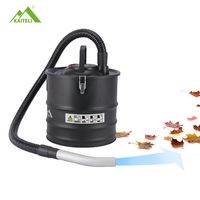 Aspirateur à cendres cyclonique sans sac 15L 18L 20L avec fût en acier et filtre HEPA pour poêle à bois, cheminée, barbecue, usage domestique