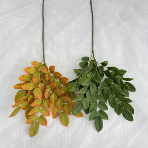 Plante verte artificielle Meiyu Craft Flower Factory, 30cm-100cm, tige unique, décoration d'intérieur, ornement de salon - Product Image 4