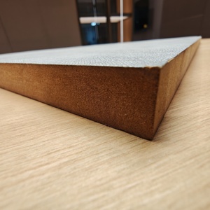 Formaldéhyde de 18mm 12mm haute brillance mélamine panneaux MDF feuille écologique Design moderne placage de <span class=keywords><strong>bois</strong></span> pour meubles E0 - Product Image 4
