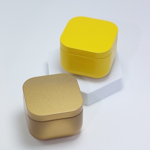 Caja de Metal Portátil Mini para Guardar Té y Dulces, Recipientes Cuadrados Vacíos de Metal para Velas, en Varios Colores, Se Acepta Personalización - Product Image 6