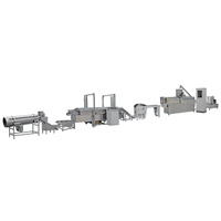 Chaîne d'extrusion entièrement automatique pour la fabrication de snacks soufflés à base de farine, de maïs, de Cheetos, de tortillas, de nachos et de chips Doritos