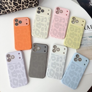 เคสโทรศัพท์ซิลิโคนเหลวแบบแม่เหล็กสำหรับ iPhone 17 15 16 Pro Max พร้อมฟิล์มเลนส์ HD ปุ่มสัมผัส ป้องกันการกระแทก - Product Image 2