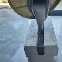 Mortier d'injection polyuréthane liquide pour scellement des fissures et joints, imperméabilisation des murs d'entrepôt et de salle de séjour, moderne et durable