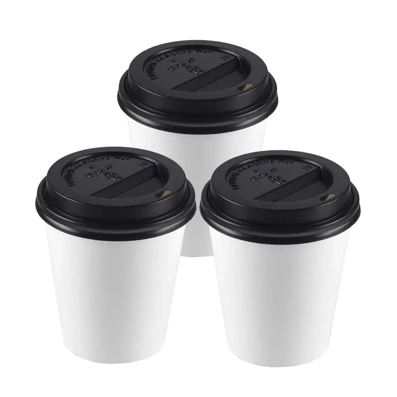 Крышки для чашек кофе и U-образной формы 350 г 60Z, встроенные в ребристые, без основного продукта, термогерметичная ложка, бумажный стаканчик со льдом с крышкой