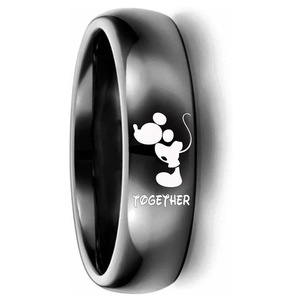 Best-seller AliExpress, bagues de couple Forever Together, bagues en acier inoxydable pour homme et <span class=keywords><strong>femme</strong></span>, bagues créatives personnalisées - Product Image 1