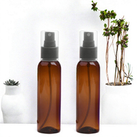 Emballage de sérum pour soins de la peau, flacons en verre ronds de 5 ml avec bouchon à vis et pompe
