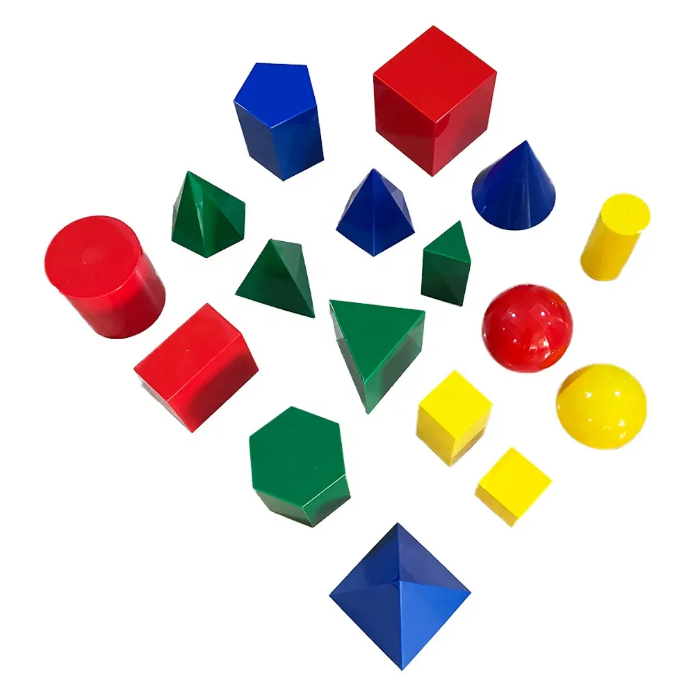 NERS Three-dimensional Figures Plastic Model Basic 3D Geometrical Solids