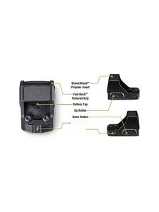 Lunette de visée optique de chasse à point rouge à activation par vibration en aluminium, entièrement multi-couches, réglage de l'éclairage Defender-CCW Mrd6 Tactique Haute Performance - Product Image 4