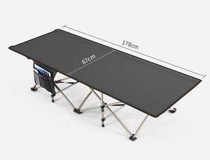 Nueva Cama Plegable Individual, Silla Cama Portátil para Descanso y Siesta en el Hogar y para Cuidado - Product Image 1