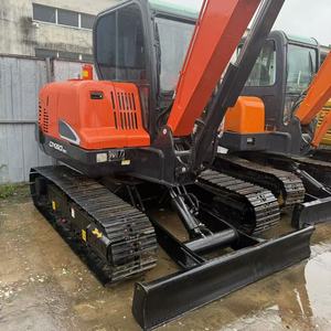 รถขุดดิน Doosan DX60-9C มือสอง สภาพดี ขนาด 6 ตัน รถขุดตีนตะขาบขนาดเล็ก ชั่วโมงการทำงานต่ำ พร้อมจัดส่ง - Product Image 4