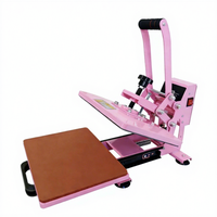 Presse à chaud numérique à sublimation 12x10 pouces pour petites entreprises, modèle pivotant, faible MOQ, échantillon disponible, direct usine