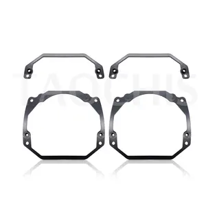 TAOCHIS Car-Styling Adapter Frame Headlight Bracket Holder for Toyota Corolla 2021 halogen lamp HID xenon Hella 3R 5 G5