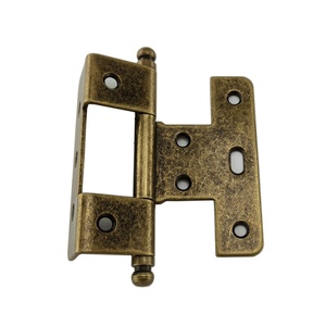 Charnières traditionnelles à trois volets pour petites armoires en acier de meubles de placard avec porte pliante et plaques pliantes pour usage hospitalier - Product Image 5