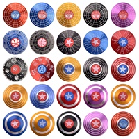 Meilleures ventes : Fidget Spinners en alliage d'aluminium, thème films américains cool, jouets de décompression, vente en gros usine