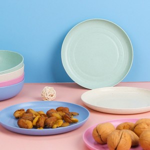 CAMBUY Wheat Straw Durable Lightweight Unbreakable Dinner Plates Set Dishwasher Microwave Safe (Small 6 Pack 5.9) - Product Image 5