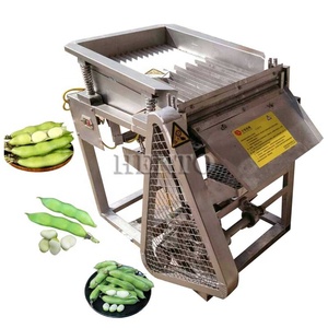 Éplucheuse automatique de graines de <span class=keywords><strong>soja</strong></span> vertes / Machine à éplucher les haricots / Machine à retirer les coquilles d'edamame - Product Image 2