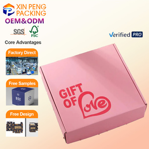 Boîte d'expédition en carton ondulé robuste OEM 2026 XP pour e-commerce, pliable, personnalisée, en papier kraft, pour cadeaux - Product Image 1