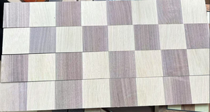Échiquiers en bois 52*52*1.5cm Grand échiquier international 20 pouces Échiquier en MDF avec <span class=keywords><strong>placage</strong></span> en noyer et chêne - Product Image 3