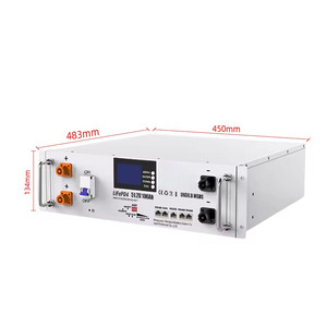 Batería LiFePO4 de montaje en rack YUNFAN 51.2V 400Ah 20.48KWh, modular y en paralelo, para almacenamiento de energía solar en villas comerciales. - Product Image 2