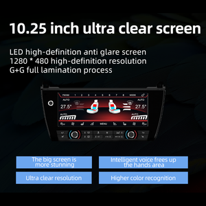 Panel de Control del Aire Acondicionado para BMW Serie 5 F10 F11 2011-2017, Pantalla Táctil del Aire Acondicionado - Product Image 4