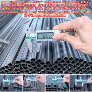 Tubes carrés en acier <span class=keywords><strong>40x40</strong></span>, profilés tubulaires en métal, tubes et tuyaux en acier SHS RHS - Product Image 2