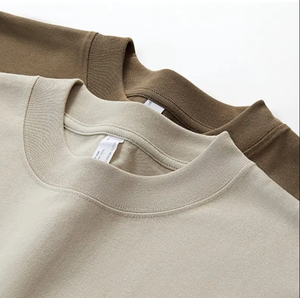 Nouveau T-shirt Homme 2026 à Épaules Tombantes 100% Coton Lourd 300 g/m² Personnalisable Graphique Oversize Streetwear - Product Image 1
