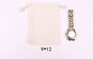 Sac à cordon en coton biologique blanc de haute qualité, personnalisé, vendu directement par l'usine - Product Image 4