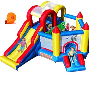 Castillo Inflable Blanco para Bodas Kushang, Comercial, de PVC, con Soplador, Garantía de 1 Año, para Fiestas - Product Image 4